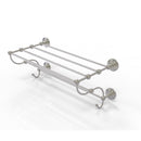 Allied Brass Prestige Que New Collection 24 Inch Train Rack Towel Shelf PQN-HTL-24-5-SN