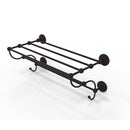 Allied Brass Prestige Que New Collection 36 Inch Train Rack Towel Shelf PQN-HTL-36-5-ORB