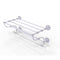 Allied Brass Prestige Que New Collection 36 Inch Train Rack Towel Shelf PQN-HTL-36-5-SCH