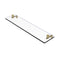 Allied Brass 16 Inch Glass Vanity Shelf with Beveled Edges PR-1-16-SBR