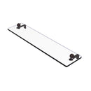 Allied Brass 22 Inch Glass Vanity Shelf with Beveled Edges PR-1-22-ABZ