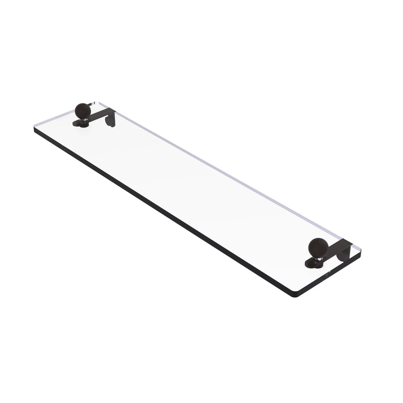 Allied Brass 22 Inch Glass Vanity Shelf with Beveled Edges PR-1-22-ORB