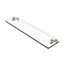 Allied Brass 22 Inch Glass Vanity Shelf with Beveled Edges PR-1-22-PNI