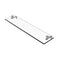 Allied Brass 22 Inch Glass Vanity Shelf with Beveled Edges PR-1-22-PNI