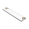 Allied Brass 22 Inch Glass Vanity Shelf with Beveled Edges PR-1-22-SBR