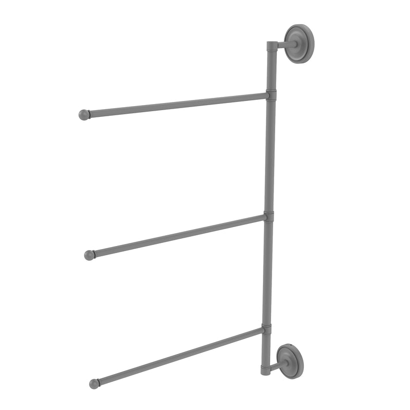 Allied Brass Prestige Regal Collection 3 Swing Arm Vertical 28 Inch Towel Bar PR-27-3-16-28-GYM