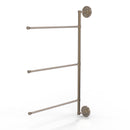 Allied Brass Prestige Regal Collection 3 Swing Arm Vertical 28 Inch Towel Bar PR-27-3-16-28-PEW