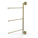 Allied Brass Prestige Regal Collection 3 Swing Arm Vertical 28 Inch Towel Bar PR-27-3-16-28-UNL