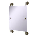 Allied Brass Prestige Regal Collection Rectangular Frameless Rail Mounted Mirror PR-27-92-ABR