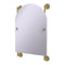 Allied Brass Prestige Regal Collection Arched Top Frameless Rail Mounted Mirror PR-27-94-SBR