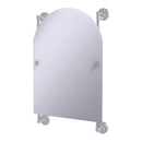 Allied Brass Prestige Regal Collection Arched Top Frameless Rail Mounted Mirror PR-27-94-SCH