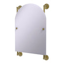 Allied Brass Prestige Regal Collection Arched Top Frameless Rail Mounted Mirror PR-27-94-UNL