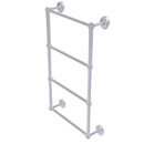 Allied Brass Prestige Regal Collection 4 Tier 24 Inch Ladder Towel Bar with Dotted Detail PR-28D-24-SCH