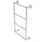 Allied Brass Prestige Regal Collection 4 Tier 24 Inch Ladder Towel Bar with Dotted Detail PR-28D-24-SCH