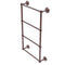 Allied Brass Prestige Regal Collection 4 Tier 30 Inch Ladder Towel Bar with Dotted Detail PR-28D-30-CA