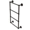 Allied Brass Prestige Regal Collection 4 Tier 24 Inch Ladder Towel Bar with Groovy Detail PR-28G-24-ORB