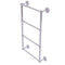 Allied Brass Prestige Regal Collection 4 Tier 24 Inch Ladder Towel Bar with Groovy Detail PR-28G-24-PC