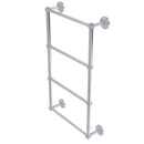 Allied Brass Prestige Regal Collection 4 Tier 36 Inch Ladder Towel Bar with Groovy Detail PR-28G-36-PC