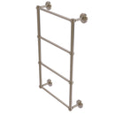 Allied Brass Prestige Regal Collection 4 Tier 36 Inch Ladder Towel Bar with Groovy Detail PR-28G-36-PEW