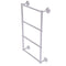 Allied Brass Prestige Regal Collection 4 Tier 24 Inch Ladder Towel Bar with Twisted Detail PR-28T-24-SCH