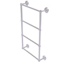 Allied Brass Prestige Regal Collection 4 Tier 30 Inch Ladder Towel Bar with Twisted Detail PR-28T-30-SCH