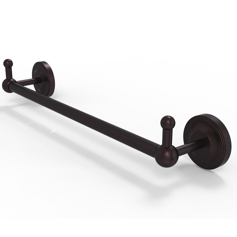 Allied Brass Prestige Regal Collection 18 Inch Towel Bar with Integrated Hooks PR-41-18-PEG-ABZ