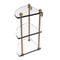 Allied Brass Three Tier Corner Glass Shelf PR-6-BBR