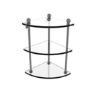 Allied Brass Three Tier Corner Glass Shelf PR-6-GYM