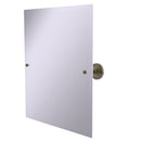 Allied Brass Frameless Rectangular Tilt Mirror with Beveled Edge PR-92-ABR