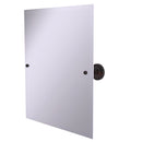 Allied Brass Frameless Rectangular Tilt Mirror with Beveled Edge PR-92-VB