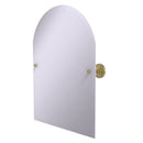 Allied Brass Frameless Arched Top Tilt Mirror with Beveled Edge PR-94-SBR