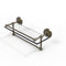 Allied Brass 16 Inch Gallery Glass Shelf with Towel Bar PRBP-1TB-16-GAL-ABR