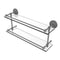 Allied Brass Prestige Regal 22 Inch Double Glass Shelf with Gallery Rail PRBP-2-22-GAL-GYM