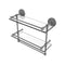 Allied Brass 16 Inch Gallery Double Glass Shelf with Towel Bar PRBP-2TB-16-GAL-GYM