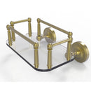 Allied Brass Prestige Regal Collection Wall Mounted Glass Guest Towel Tray PR-GT-5-SBR