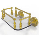 Allied Brass Prestige Regal Collection Wall Mounted Glass Guest Towel Tray PR-GT-6-PB