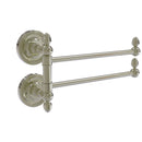 Allied Brass Prestige Regal Collection 2 Swing Arm Towel Rail PR-GTB-2-PNI