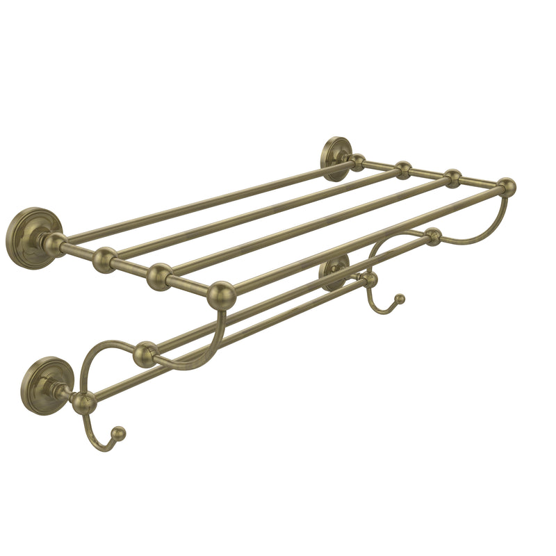 Allied Brass Prestige Regal Collection 24 Inch Train Rack Towel Shelf PR-HTL-24-5-ABR