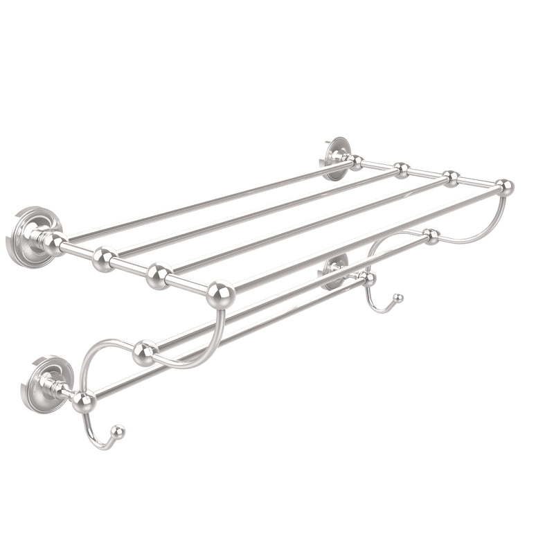 Allied Brass Prestige Regal Collection 24 Inch Train Rack Towel Shelf PR-HTL-24-5-PC