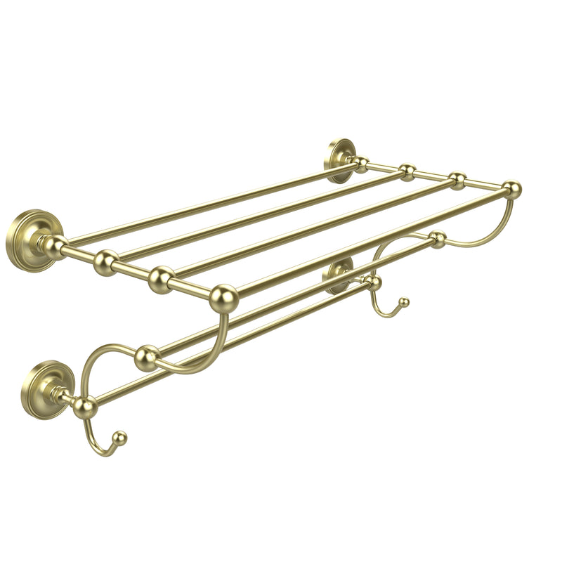 Allied Brass Prestige Regal Collection 24 Inch Train Rack Towel Shelf PR-HTL-24-5-SBR