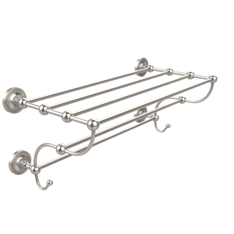 Allied Brass Prestige Regal Collection 24 Inch Train Rack Towel Shelf PR-HTL-24-5-SN