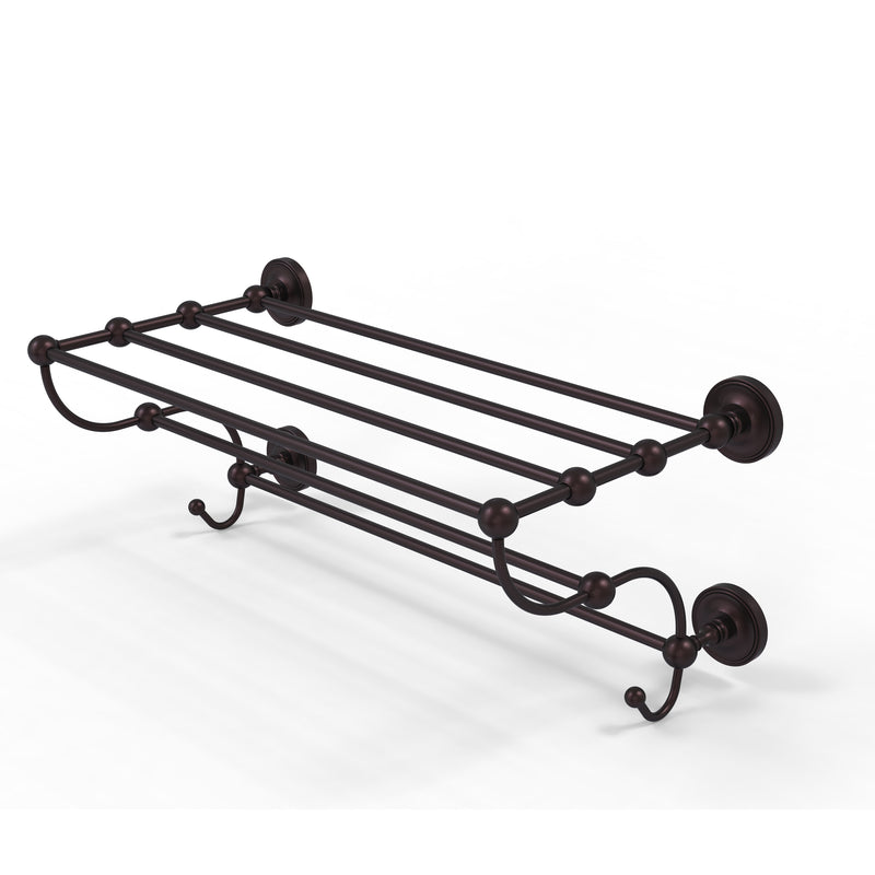 Allied Brass Prestige Regal Collection 36 Inch Train Rack Towel Shelf PR-HTL-36-5-ABZ