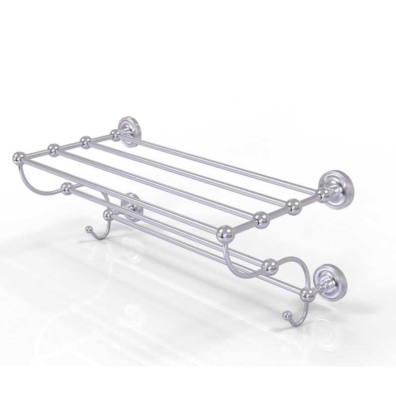 Allied Brass Prestige Regal Collection 36 Inch Train Rack Towel Shelf PR-HTL-36-5-SCH