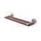 Allied Brass Que New Collection 22 Inch Solid IPE Ironwood Shelf with Gallery Rail QN-1-22-GAL-IRW-PC