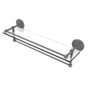 Allied Brass 22 Inch Gallery Glass Shelf with Towel Bar QN-1TB-22-GAL-GYM