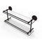 Allied Brass Que New 22 Inch Double Glass Shelf with Gallery Rail QN-2-22-GAL-ORB