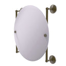 Allied Brass Que New Collection Round Frameless Rail Mounted Mirror QN-27-90-ABR