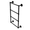 Allied Brass Que New Collection 4 Tier 24 Inch Ladder Towel Bar QN-28-24-BKM