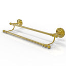 Allied Brass Que New Collection 24 Inch Double Towel Bar QN-72-24-PB