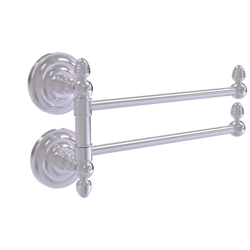 Allied Brass Que New Collection 2 Swing Arm Towel Rail QN-GTB-2-SCH